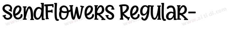 SendFlowers Regular字体转换